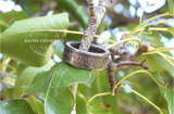Morgan Dollar Coin Ring (Tails side out)