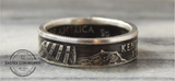 90% Silver State Coin Ring
