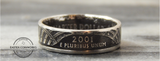 90% Silver State Coin Ring
