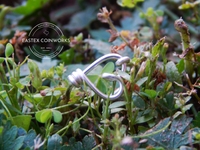 Silver Plated Heart Wire Ring